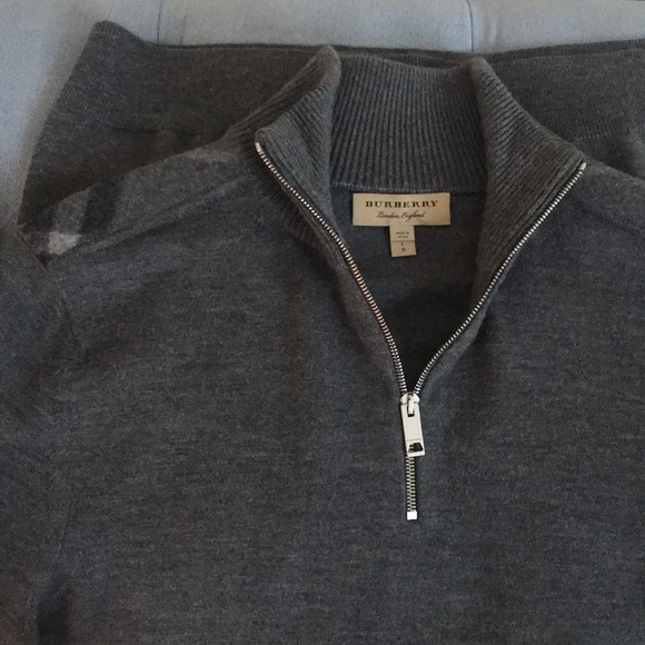 Burberry Other - •Burberry• Men’s gray sweater